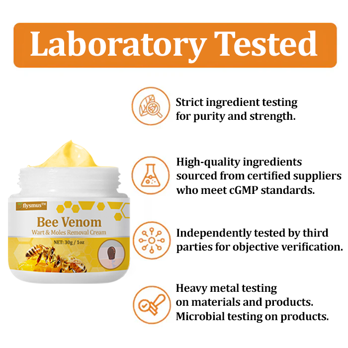 🐝 flysmus™ TagCure Bee Venom Skincare Cream, Certified by The British Association of Dermatologists (BAD) – Helps Treat Persistent Warts, Skin Tags, Skin Lesions, Infections, Scarring, and Smooth Uneven Skin 🌿👨⚕️
